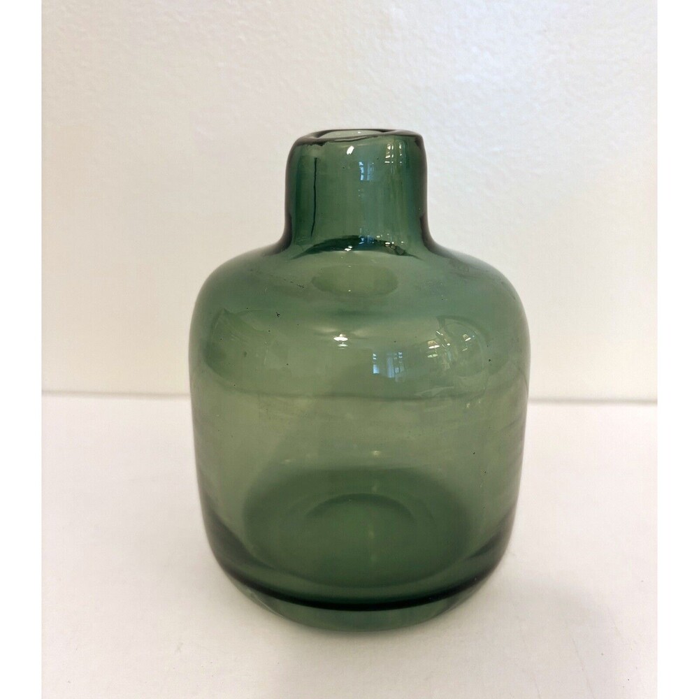 Green Glass Vase